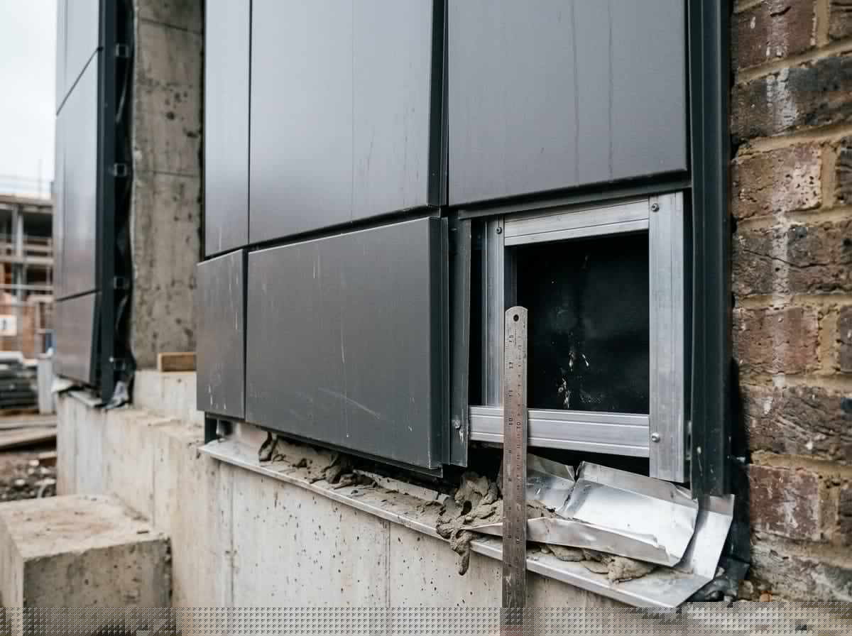 Типичные ошибки монтажа вентилируемого фасада из металлокассет